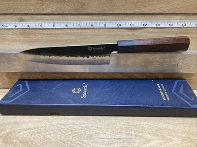 Japanese Sunnecko Kitchen Knife 3 Layers High Carbon Steel Sharp Cutting Knife