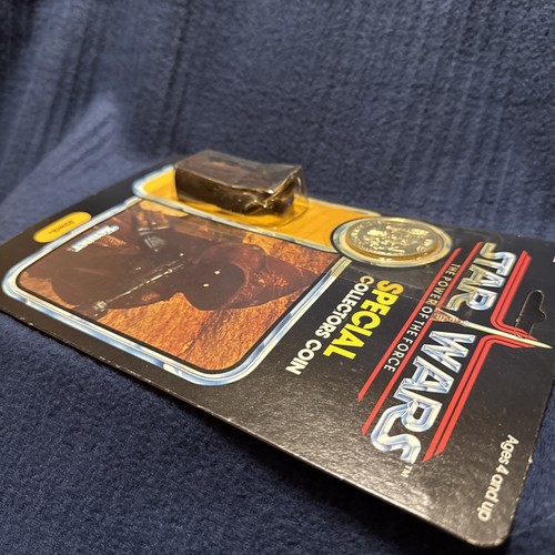 1985 Star Wars Jawa POTF 92 Back Vintage Kenner w/ GOLD COIN. Never opened. RARE - Picture 7 of 23