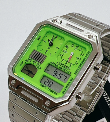 Citizen Ana-Digi Temp Stainless Steel Men Watch JG2120-65W TiCTAC