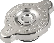 Car Radiator Coolant Recovery Cap for Ford 24864003 Silver Tone