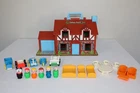 Vintage 1980 Fisher Price Little People Tudor House #952 w/ People & Accessories