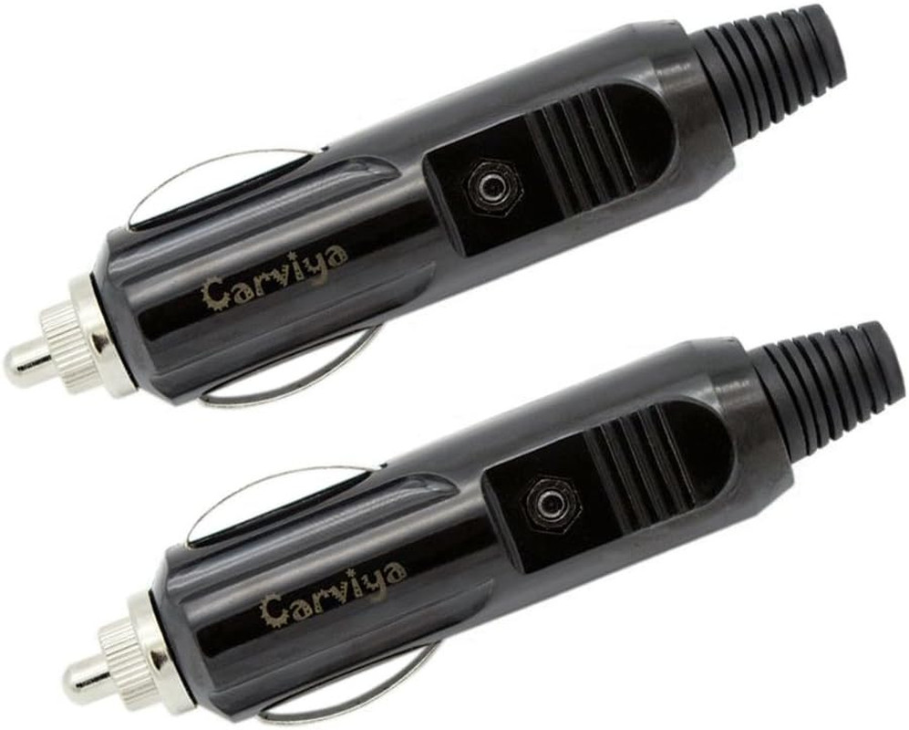 3 5 6 8 10 15 20 Amp Male Car Cigarette Lighter/Aux Socket Plug Connector 12 Vol