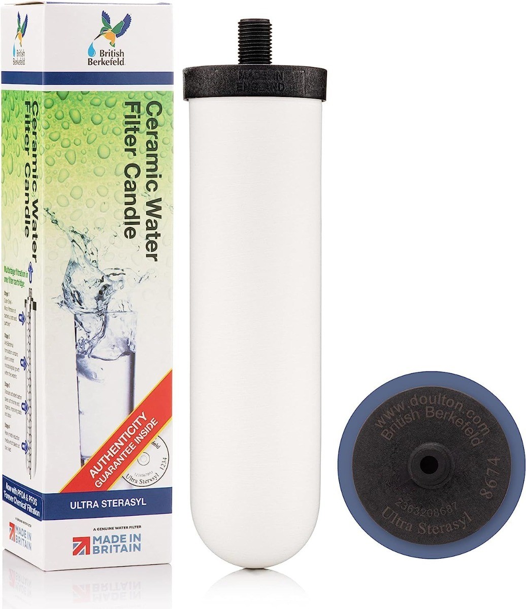 Cartouche Ultra Sterasyl British Berkefeld pour autonomie en maison de campagne