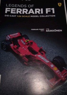 DeAgostini - Ferrari F2007 ( 2007) ) Kimi Raikkönen1:24