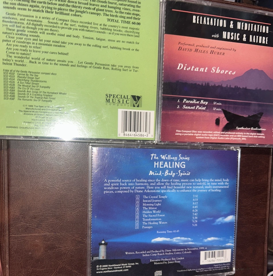 Lot Of 23 Relaxation Meditation CDs Spa Sleep Nature Ambient New Age Tribal - Image 3 of 4