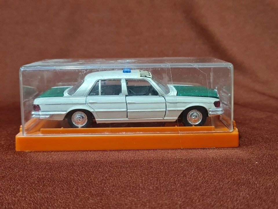 SCHABAK 305 616 MERCEDES 350 SE POLIZEI GERMANY SCALA 1/43 - Immagine 4 di 4