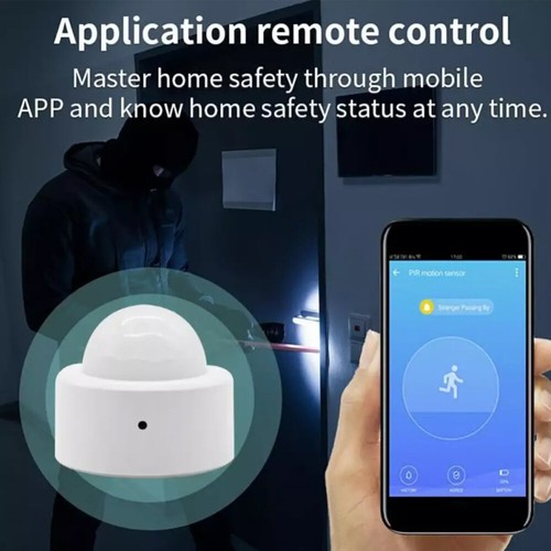 1-4PCS Tuya Zigbee Mini Smart PIR Motion Detector Human Body Infrared Anti Theft - Picture 11 of 17