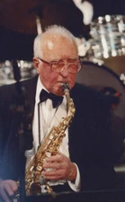 Roy Wiillox Stan Reynolds Big Band New Milton OLD JAZZ PHOTO