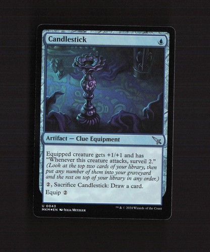 Candlestick 0043 Murders at Karlov Manor FOIL Uncommon MTG Card - Picture 4 of 5
