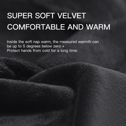Winter Thermal Gloves with Touch Screen Unisex Waterproof Glove for Cold Weather - Picture 2 of 12