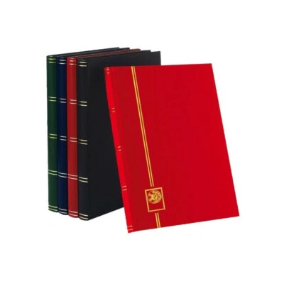 YVERT ET TELLIER Konvolut 10 Perfecta Ordner 32 schwarze Seiten für Briefmarken.