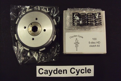 Honda XL100 XR100 CRF100 clutch Cayden Cycle big C HD 5 disc clutch kit - Picture 4 of 4