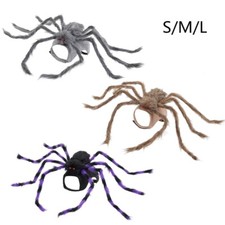 Dog Arachnid Dress Up Costume Halloween Pet Cosplay Funny Spiders Theme