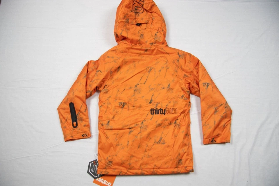 Chaqueta aislante Thirtytwo naranja negra juvenil talla pequeña Foto 2 de 4