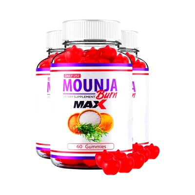 #ad 3 Pack Mounja Burn Max Gummies MounjaBurn Max Weight Loss Gummies 180 Gummies $37.95