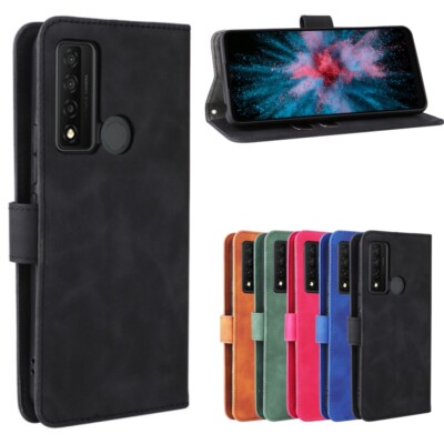 Flip Matte Leather Wallet Card Slot with Stand Phone Case cover For Nokia