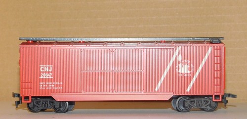 Model Power 40' Wooden DD Box Car ~ CENTRAL NEW JERSEY ~ Rd# 20647 - HO - Picture 7 of 8