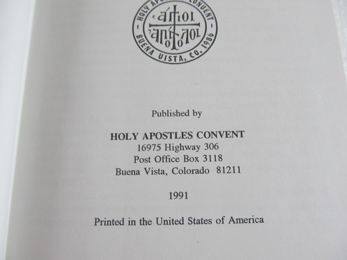 Lives of the Holy Women Martyrs by Holy Apostles Convent 1991 Hardcover - Picture 5 of 9