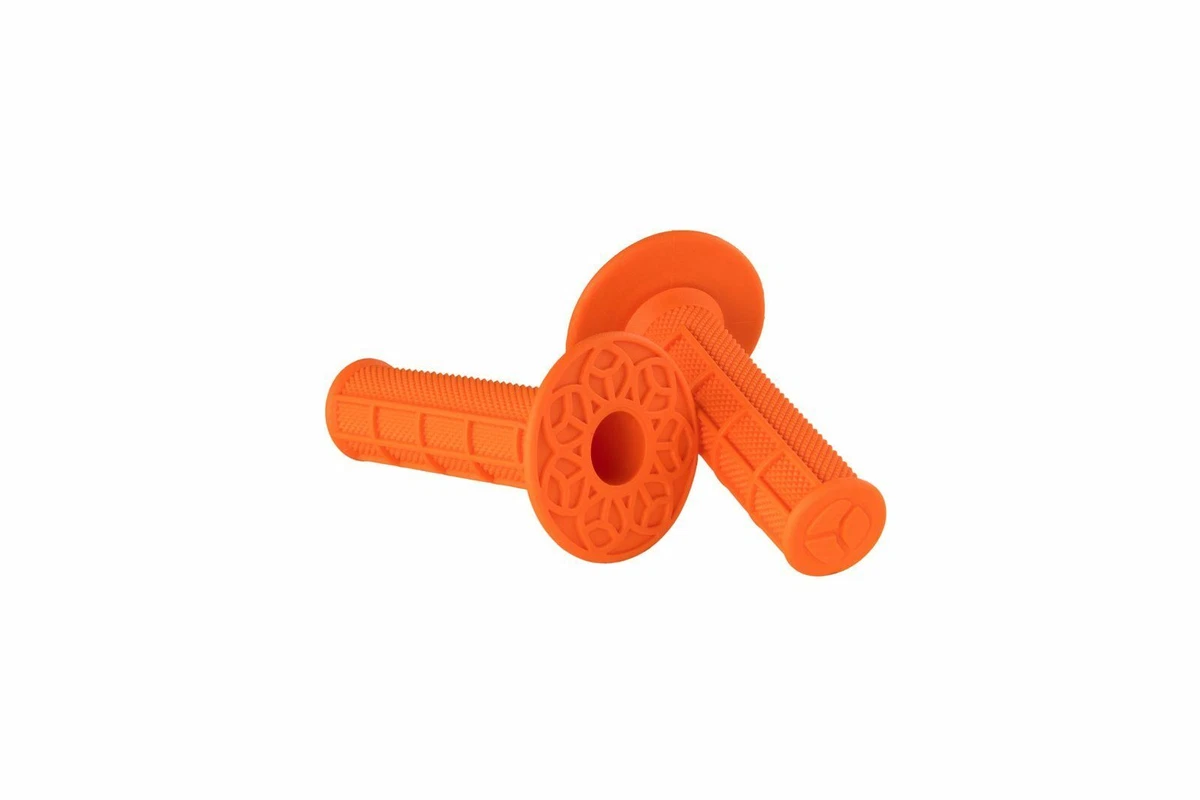 Tag Metals ATV Thumb Throttle Grip – Orange Hard Handlebar Grip – Left/Right