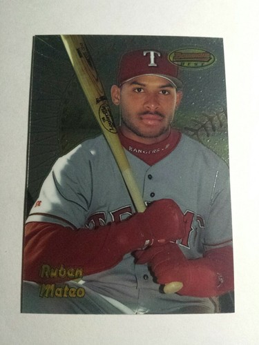 1998 Bowman's Best Ruben Mateo #177 card