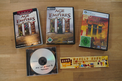 AGE OF EMPIRES III + Asian Dynasty + Lösungsbuch - ENSEMBLE STUDIOS | PC | OVP