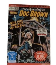 1 Back To The Future Funko Limited Ed. The Adventures Of Doc Brown Boxed Tee XL