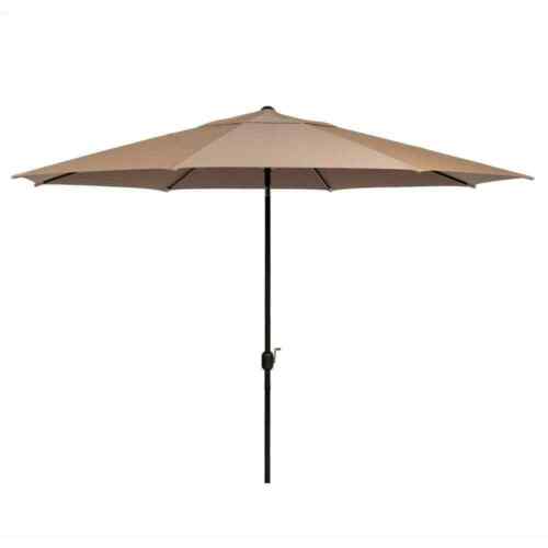 Montclair 11 ft. Tan Market Patio Umbrella