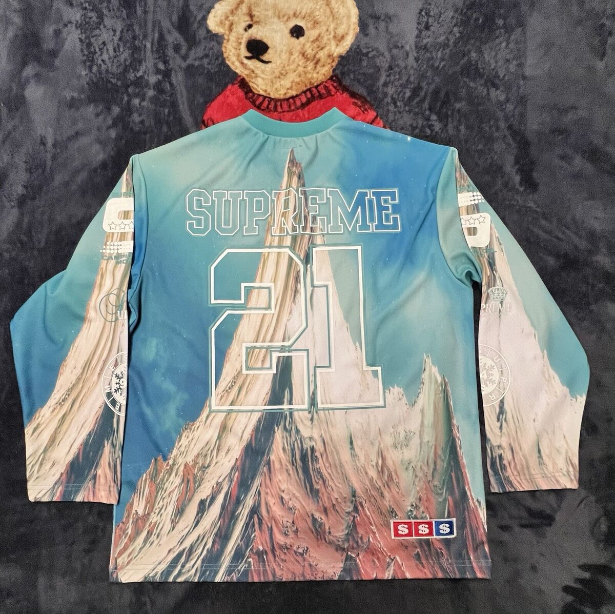 SUPREME MOUNTAIN HOCKEY JERSEY FW21 MEN SIZE MEDIU | eBay SUPREME MOUNTAIN HOCKEY JERSEY FW21 MEN SIZE MEDIU | eBay