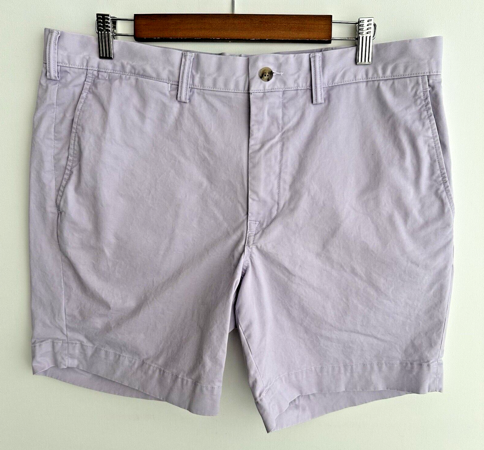 Polo Ralph Lauren  The Chino Shorts Stretch Straight Fit 36x8 Purple Lavender