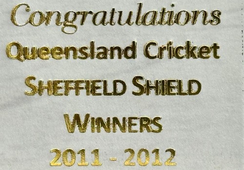 2010 PNC Commonwealth Coinage - QLD Sheffield Shield Win - Rare Foil Overprint - Picture 2 of 3