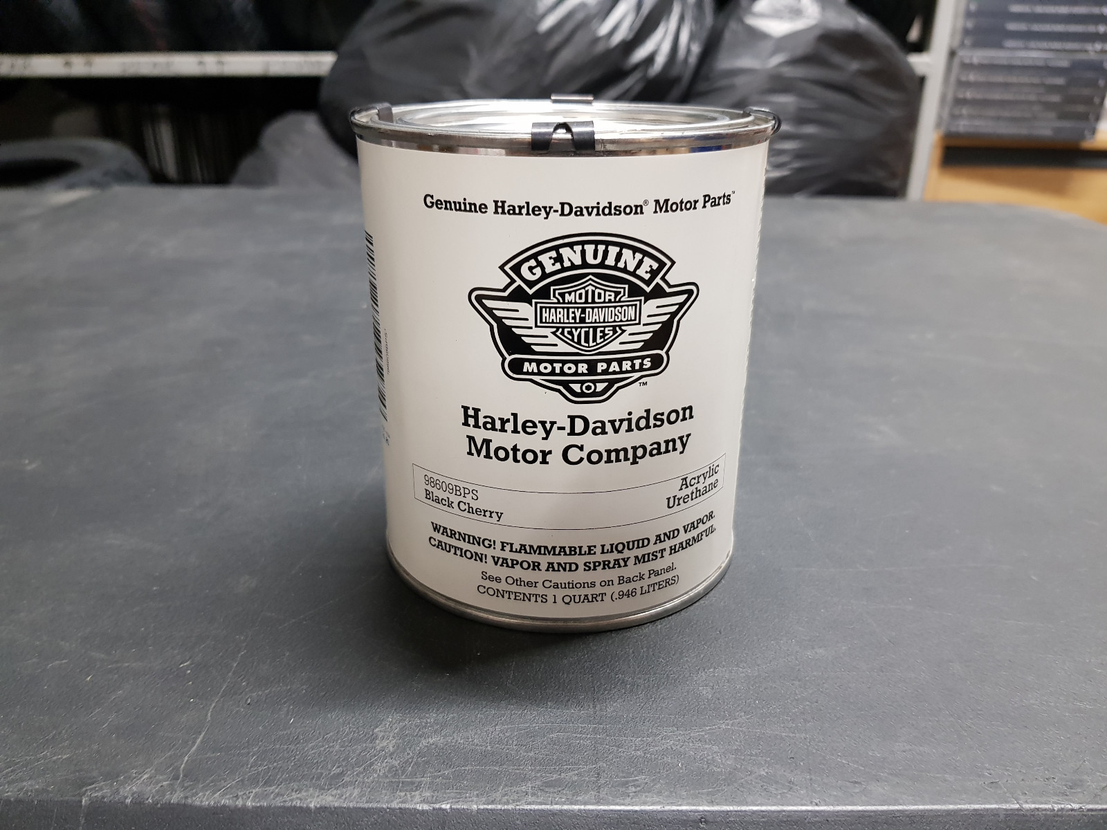 HARLEY DAVIDSON BLACK CHERRY QUART 98609BPS eBay