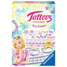 Ravensburger Basteln Tattoos & Friends Bands: Cool Summer Bastelset Tattoo Band