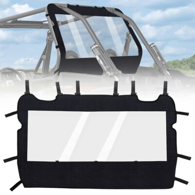 Soft Rear Windshield Window Back for UTV 2014-2023 Polaris RZR XP 1000/4 Turbo