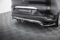 Diffusor Heck Ansatz DTM Look FüR Renault Espace Mk5 Facelift Schwarz Glanz