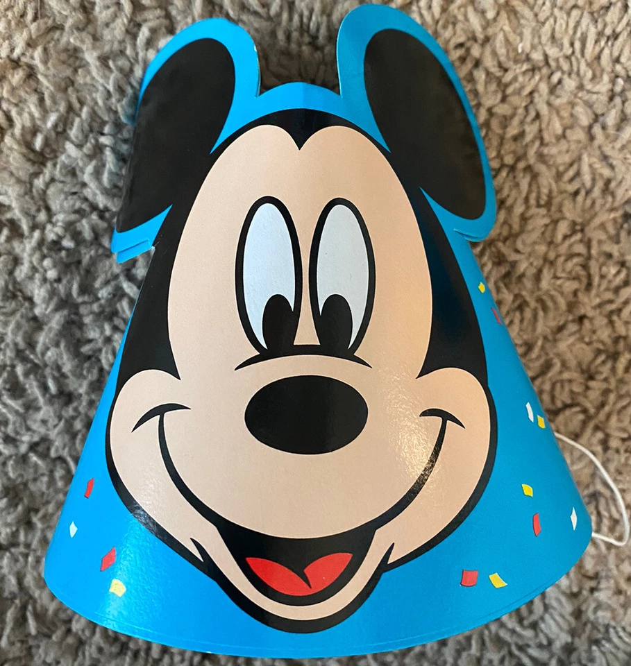 Винтажный Disney Микки день рождения вечеринки расходные материалы салфетки тарелки чашки 73 изделия лот - Изображение 4 из 4