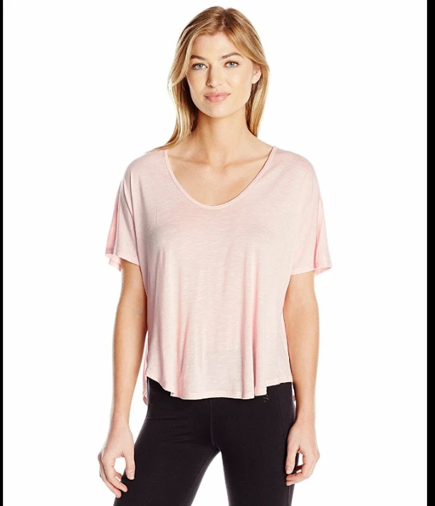 Womens pink calvin klein t shirt top