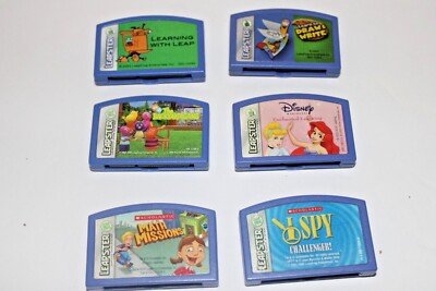 Leap Frog  Leapster BLUE Game Cartridges Educational homeschool PICK ONE