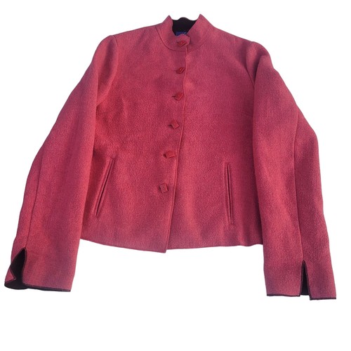 J. H. Collectibles Wool Blend Jacket Pink Women's size Medium