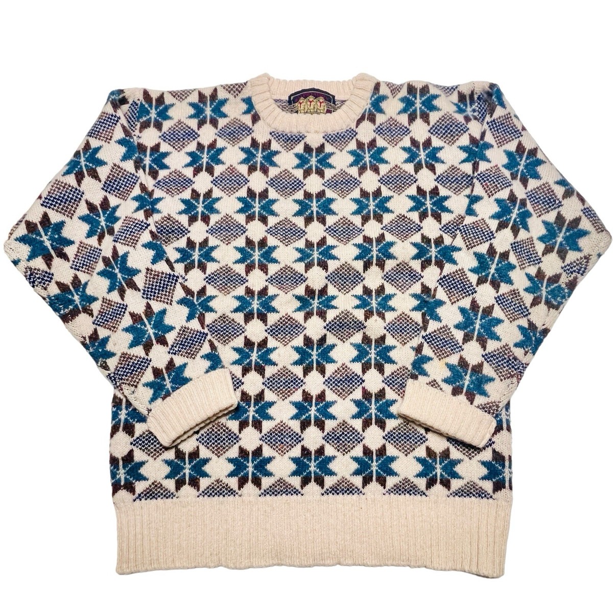 Casual British Style Geometric Print Patchwork V Neck Nine Points Sleeve Two Pieces Casual British Style Geometric Print Patchwork V Neck Nine Points Sleeve Two Pieces