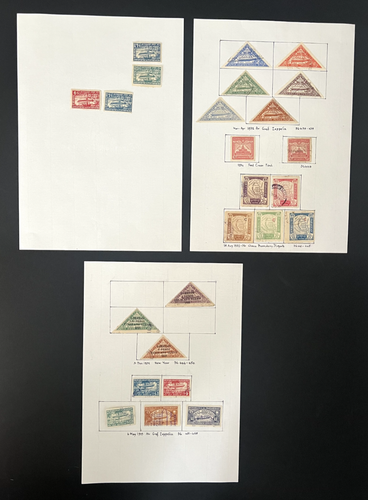 Paraguay Stamps 1932-36 Airmail Zeppelin, Red Cross, New Year To $13.50, Chica