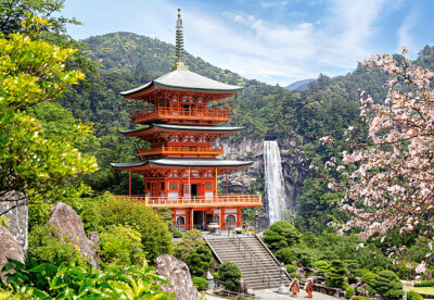 Castorland Seiganto-ji Temple, Japan 1000 Piece Jigsaw Puzzle