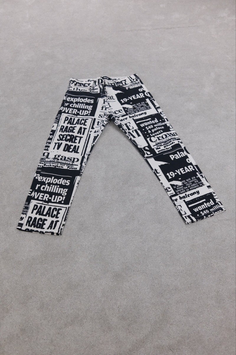 Palace Tabloid Denim Jean | eBay Palace Tabloid Denim Jean | eBay