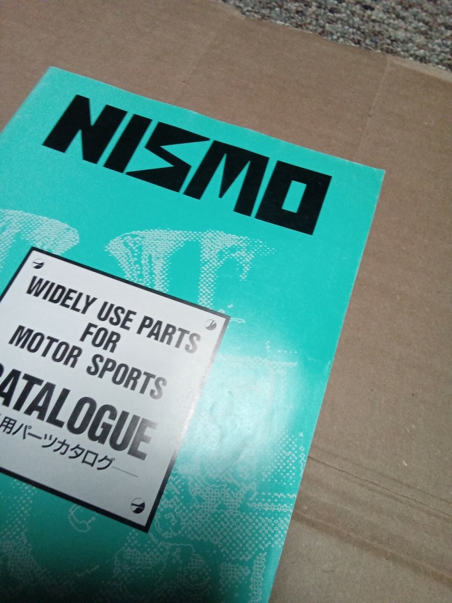 1994 Nismo Parts Catalog Old Logo Fits Nissan 240sx | eBay