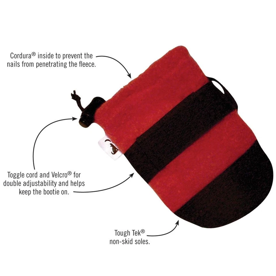 Fido 抓绒狗靴 冬季爪子 外院 步行 徒步海滩 冰雪 — 第 3/4 张图片