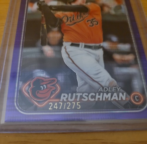 2024 Topps Chrome - Purple Sonar Refractor #80 Adley Rutschman /275 Orioles - Bild 3 von 3