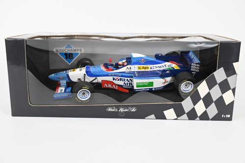 Minichamps 1/18 Benetton F1 J. Alesi Diecast Model Car Formula 1 Racing