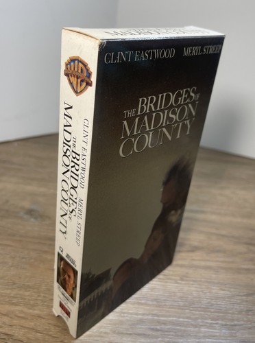The Bridges of Madison County VHS Clint Eastwood Meryl Streep Excellent Cond. - Picture 3 of 4