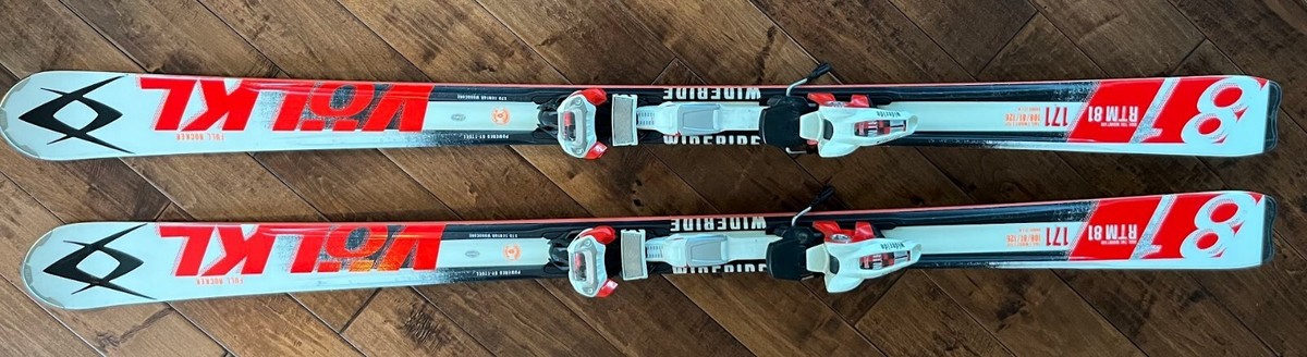 Used Men's Volkl RTM 81 Skis System,171cm,with Marker/Volkl iPT WR