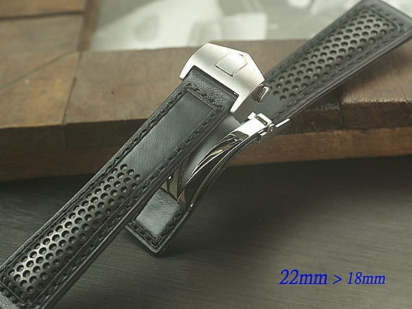 London Craftwork 20 mm suède lederen band compatibel met TAG HEUER MONACO CARRERA FORMULA 1 horloge