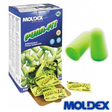 Moldex 6800 Pura Fit NRR33 Individually Sealed Uncorded Ear Plugs (Pick Pairs)